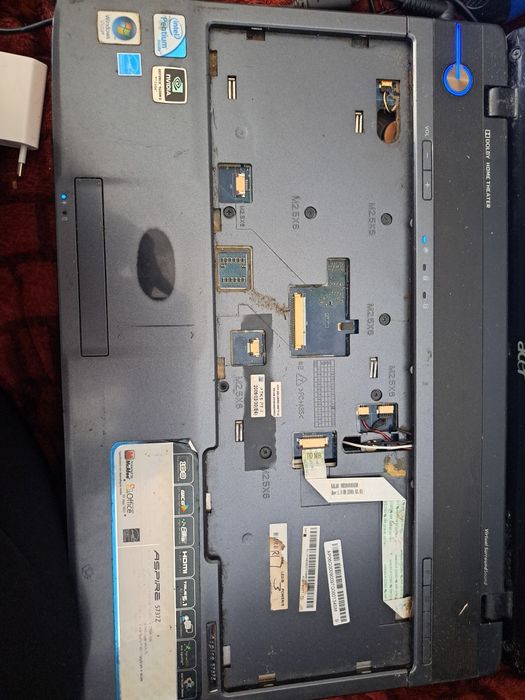 Acer Aspire 5737Z – na części / uszkodzony / po zalaniu
