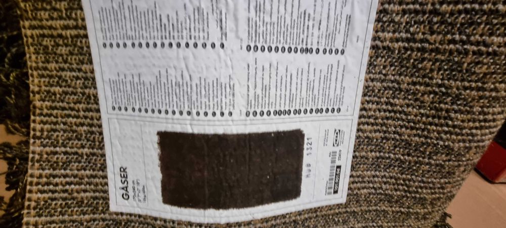 Tapete Gaser IKEA 170x240cm Castanho Escuro