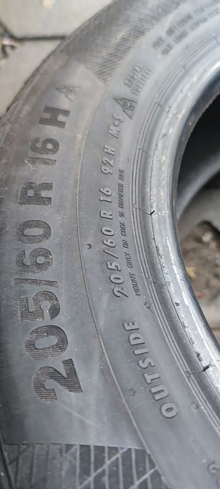 205/60/16 Bridgestone , Michelin, Continental