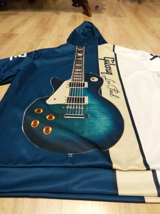 XXL Gibson Les Paul Bluza z kapturem