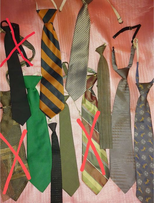 Галстук мужской, женский