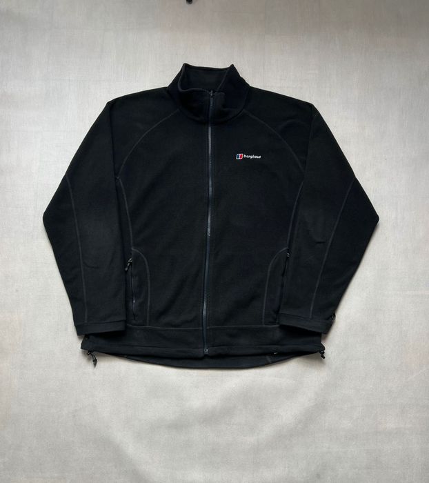 Fleece Jacket Berghaus black zipped Polar