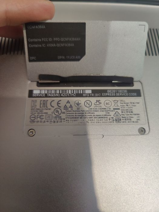 Ноутбук Dell XPS 15 P56F