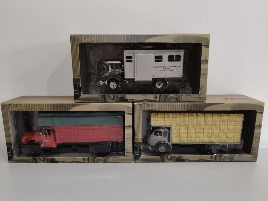 Camiões de distribuição, escala 1/43