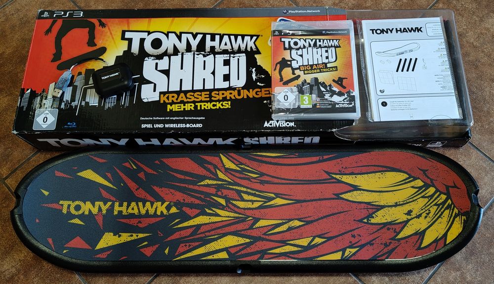Shred Tony Hawk PS3 deska gra