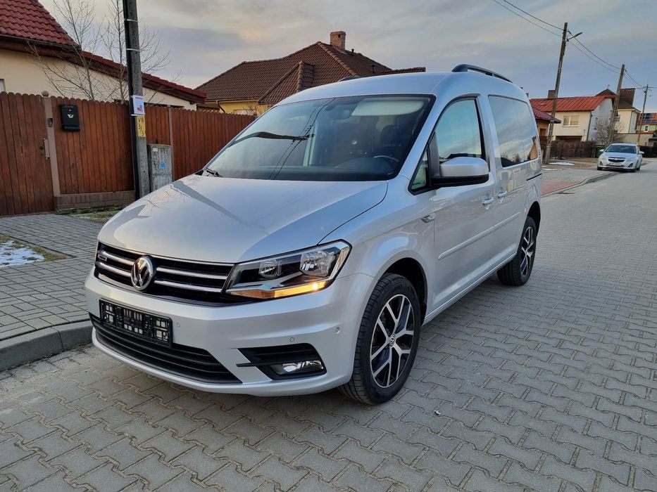 Volkswagen Caddy 2.0TDI 4Motion122km Kamera Navigacja Assist Niski Przebieg!!