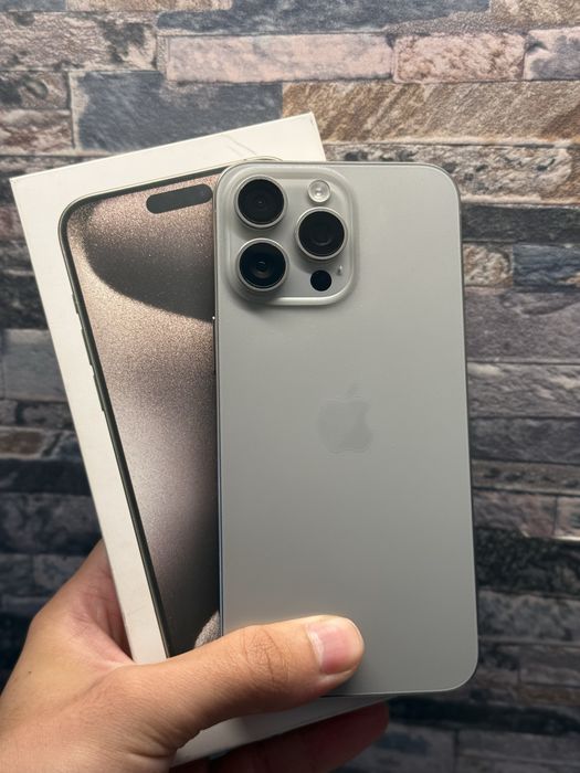 iPhone 15 Pro Max 256GB Natural Titanium