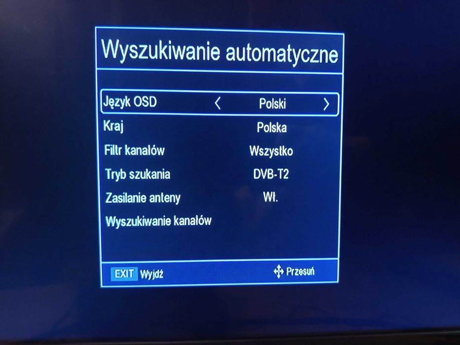 Nowoczesny dekoder tuner DVB-T2