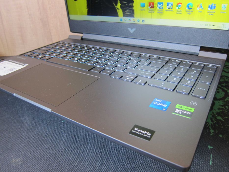 Игры, Монтаж видео, Рендер HpVicGaming Int I5 12450H/RTX 2050/15.6"144