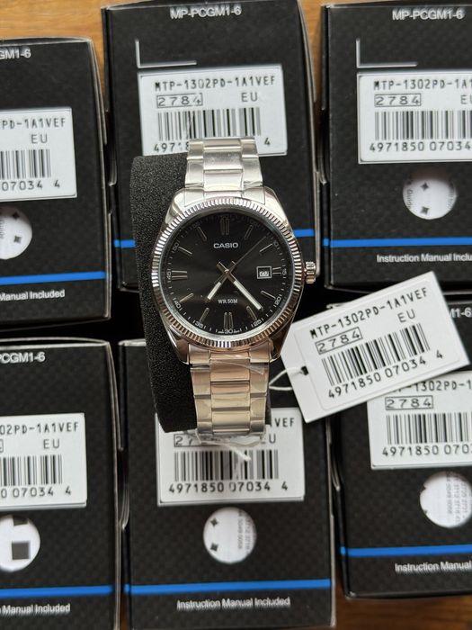 Годинник чоловічий Casio MTP-1302D-1A , 1A1 Оригінал Гарантія Часы мужские