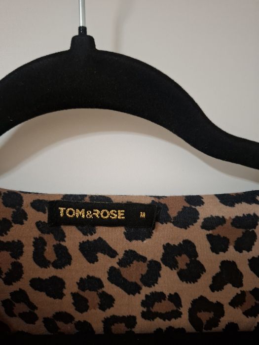 Sukienka midi panterka M