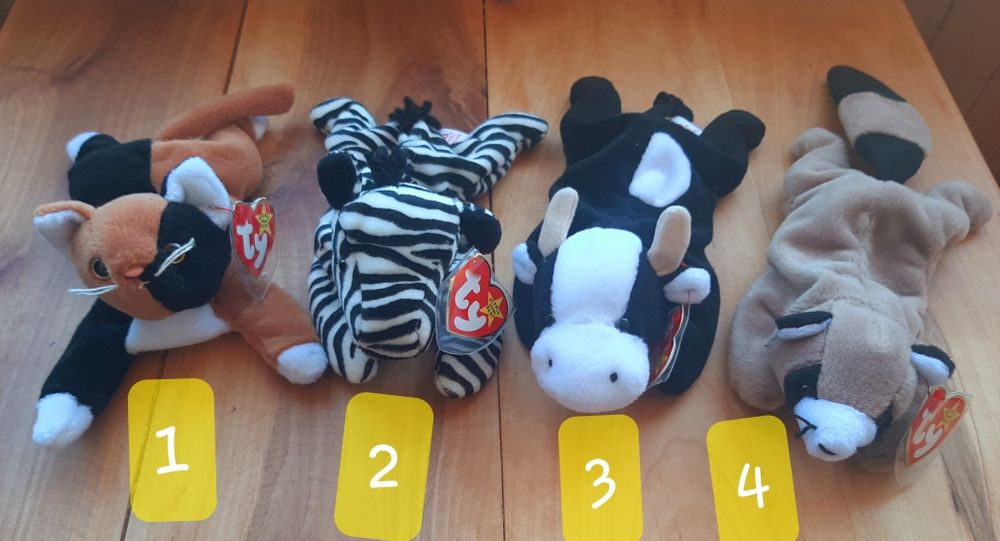 Колекційні іграшки Ty Beanie Baby 1993-2000 рр.