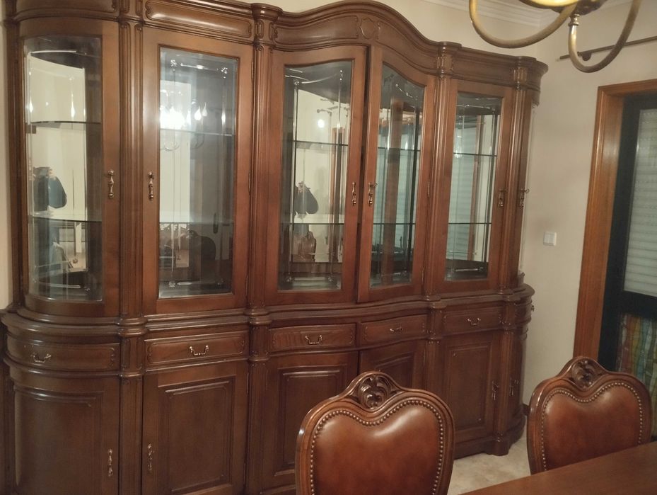 Móvel de madeira sala - como novo