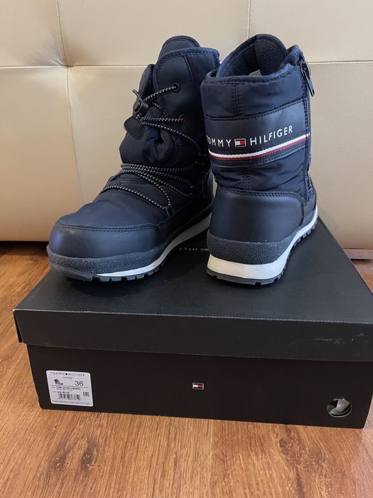 Buty zimowe, sniegowce, Tommy Hilfiger roz.36