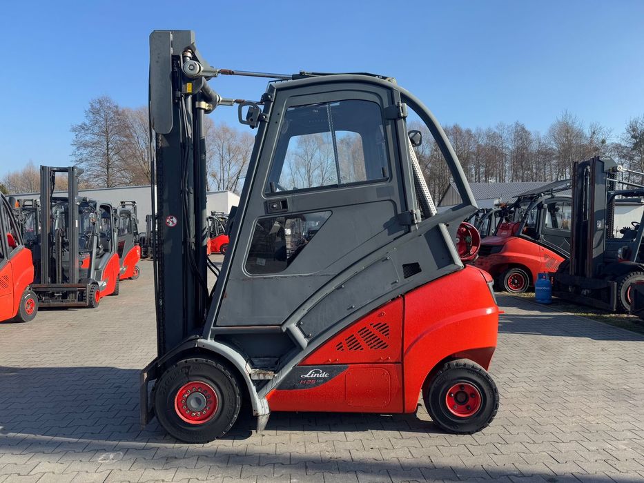 Linde Linde H25 Evo /600  kabina ogrzewanie 4sekcje h20 h30 toyot  przesuw