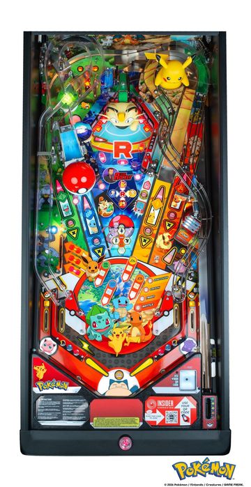 Flipper Pinball POKÉMON POKEMON  Stern PRO - nowy Pokemony
