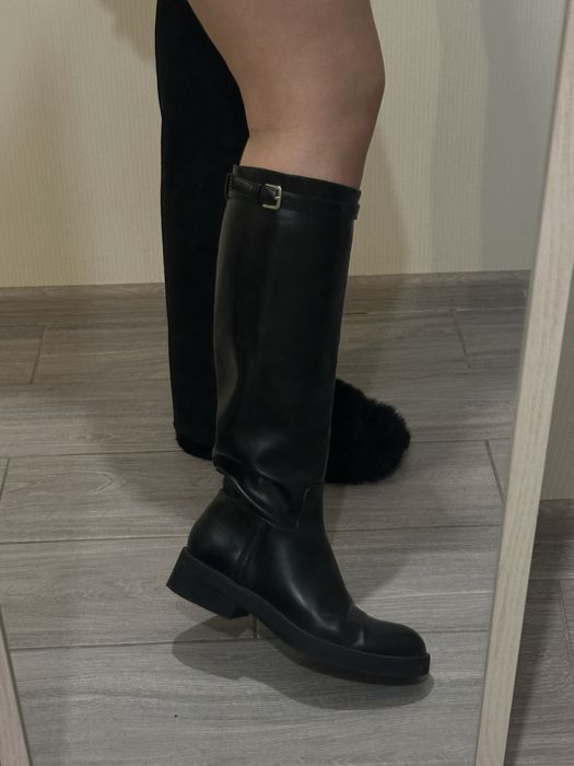 Сапоги, чоботи ZARA, труби