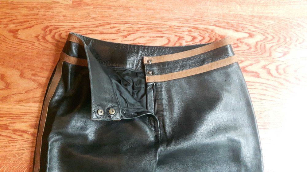 Komplet skórzany damski -piękny ,do noszenia też oddzielnie