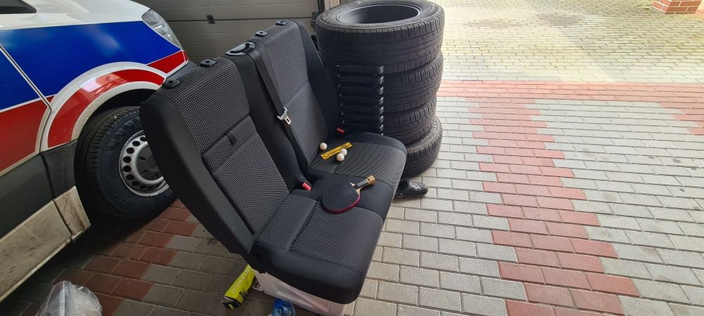 Fotel dwuosobowy bus