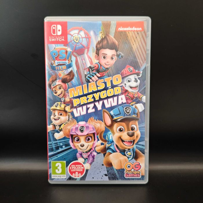 Psi Patrol Miasto Przygód Wzywa / Paw Patrol Adventure City Calls Nintendo Switch