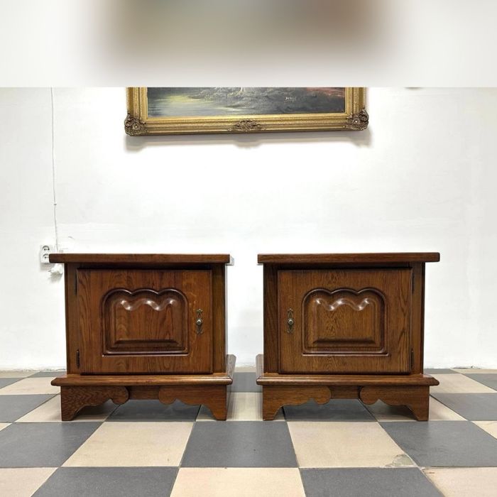 Тумба приліжкова дерево прикроватная дуб 3176