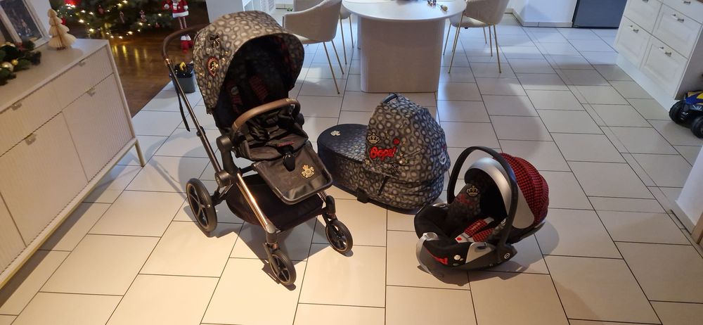 Wózek 3 w jednym Cybex priam rebelious