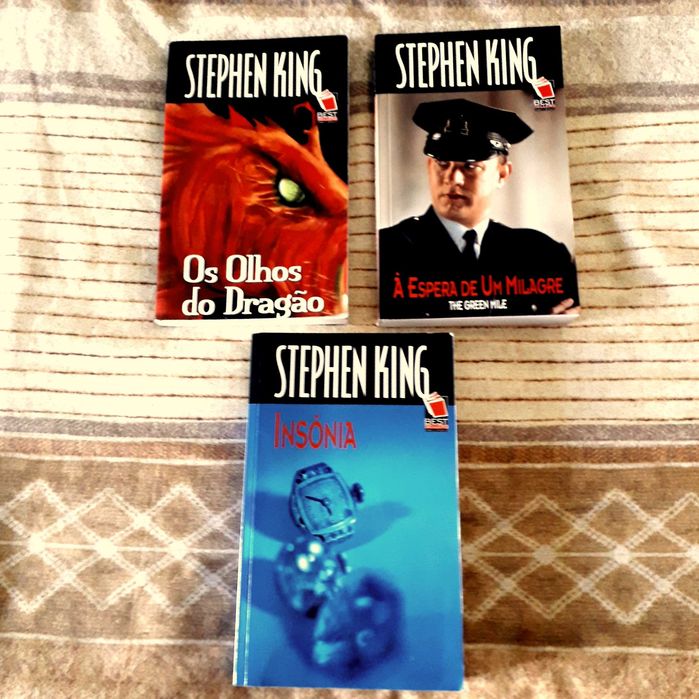 Stephen King - USADOS excelentes da "Temas & Debates"  -  VENDA POR LOTES