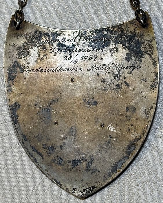 Ryngraf Patriotyczny W.Buszek Lwów II RP 1937 rok