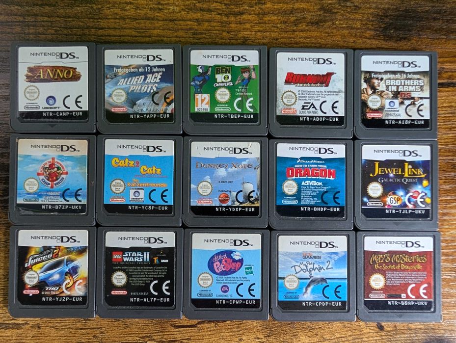 Gry Nintendo DS różne tytuły