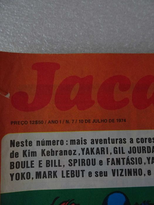 Livro - Revista Jacaré - Ano I nº 7 - 10 de julho 1974