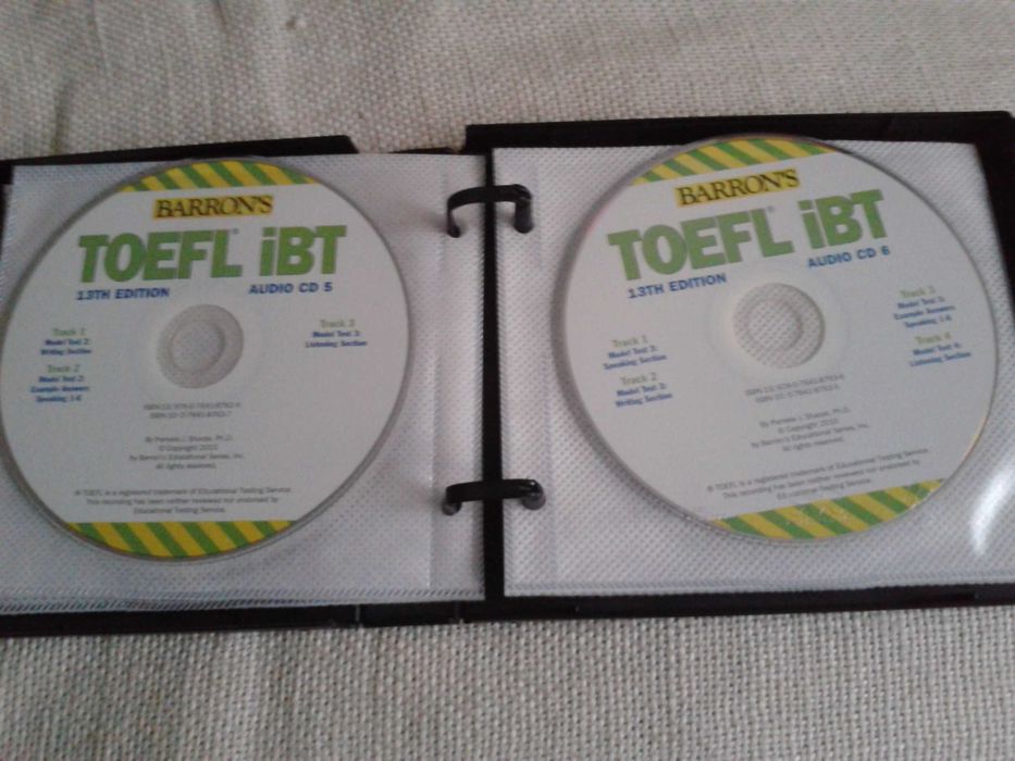 TOEFL IBT Audio CD Pack ＆ Cd-Rom