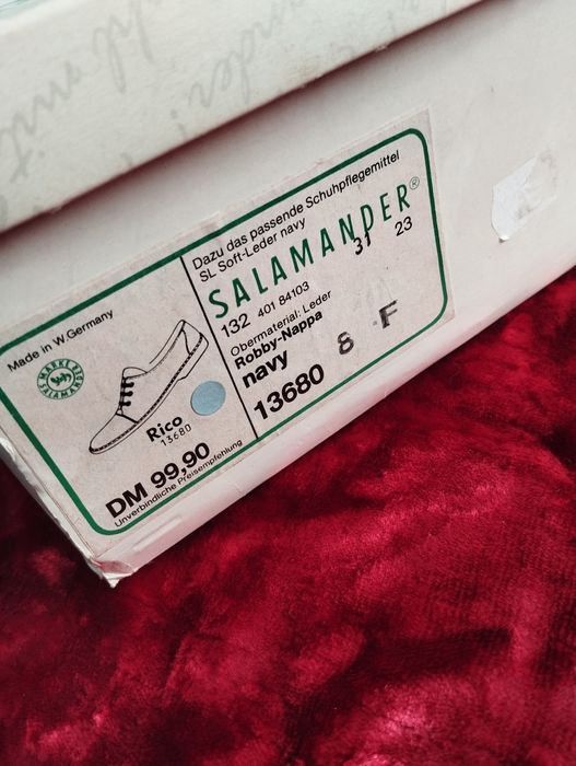 Туфлі саламандра Salamander