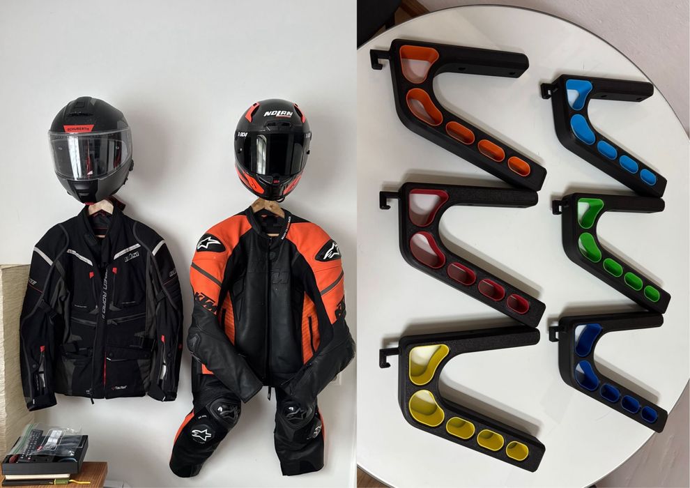 Suporte de capacete para parede