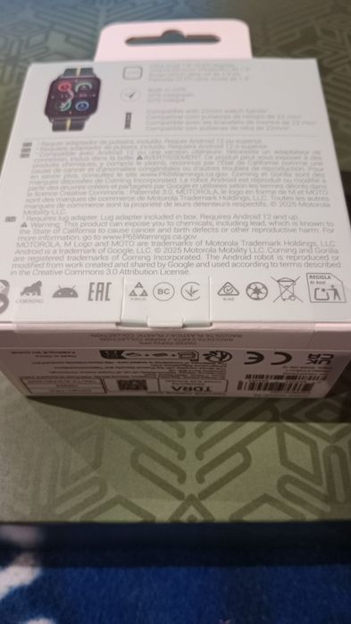 Smartwatch Moto Watch Fit