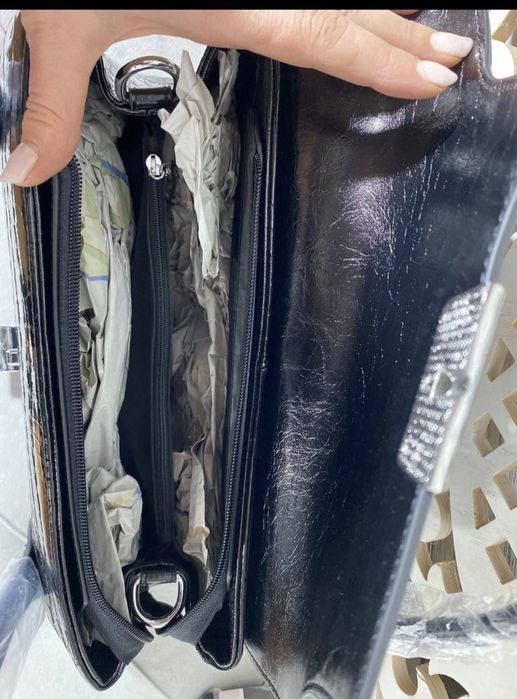 Сумка лак Polina