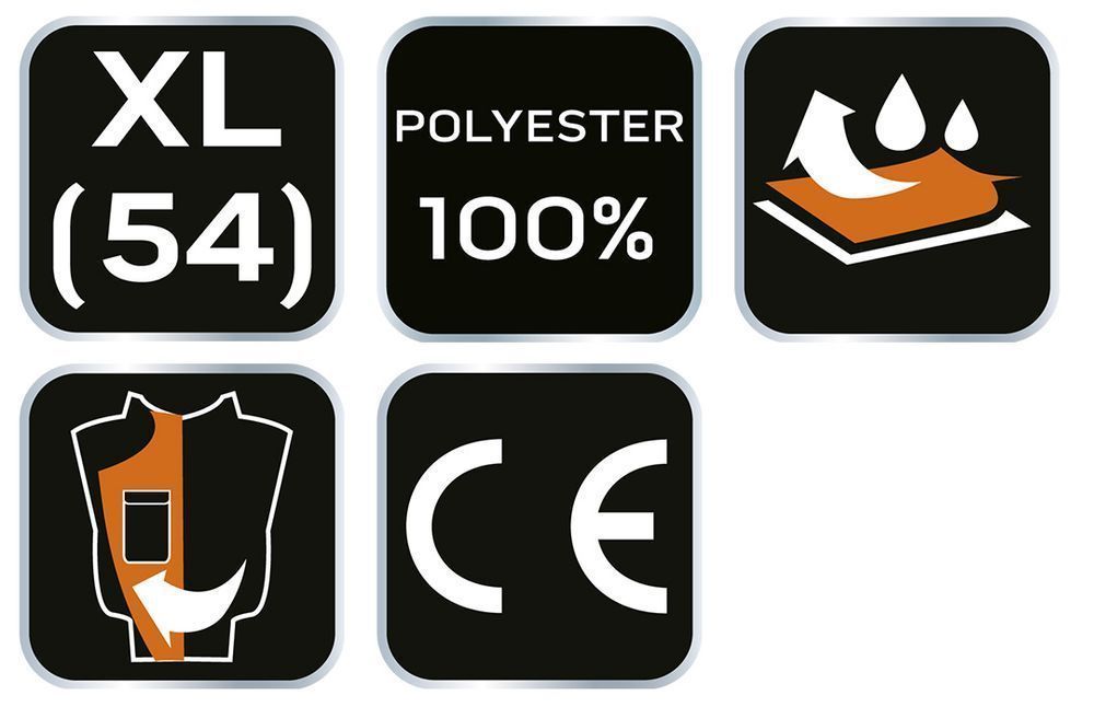 Bezrękawnik Roboczy Dwustronny Camo, Rozmiar Xl