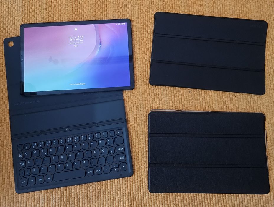 Samsung Galaxy Tab S5e, LTE, 128 gb + capa teclado (pt)
