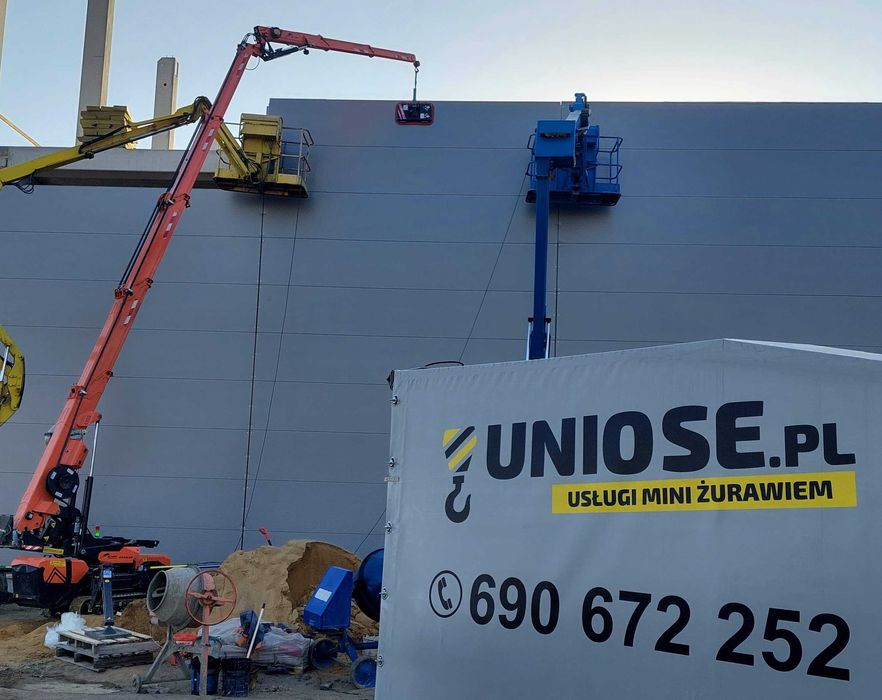 wynajem, montaż,  przyssawka do płyt warstwowych, obornickich - Pilot