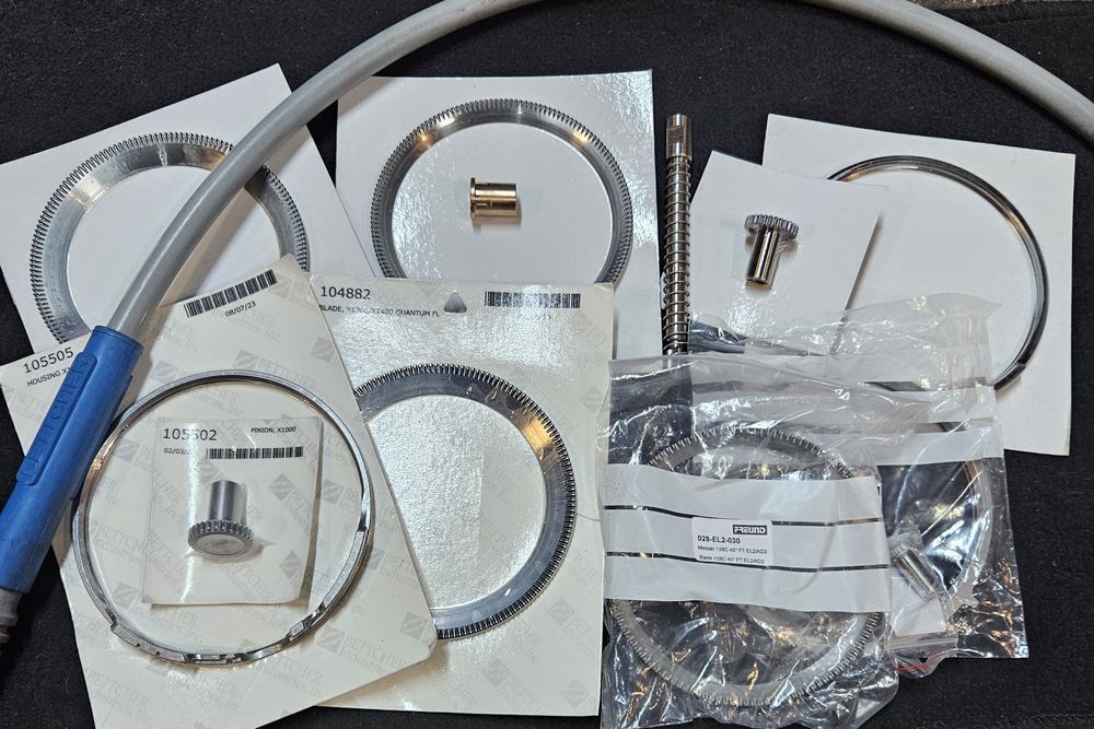 Części do noża krążkowego (trymerów) Bettcher, Quantum Flex, Freund