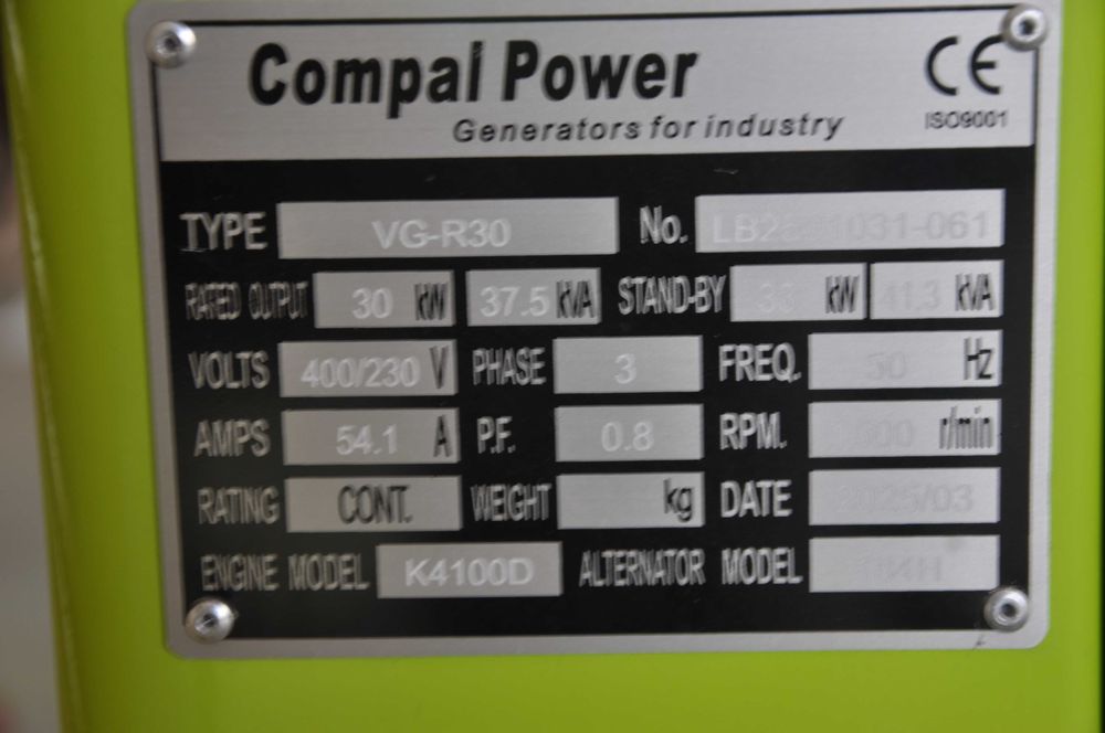 Agregat generator Pradotwórczy  Honda Atlas copco  16 20, 30 40, 50 KW