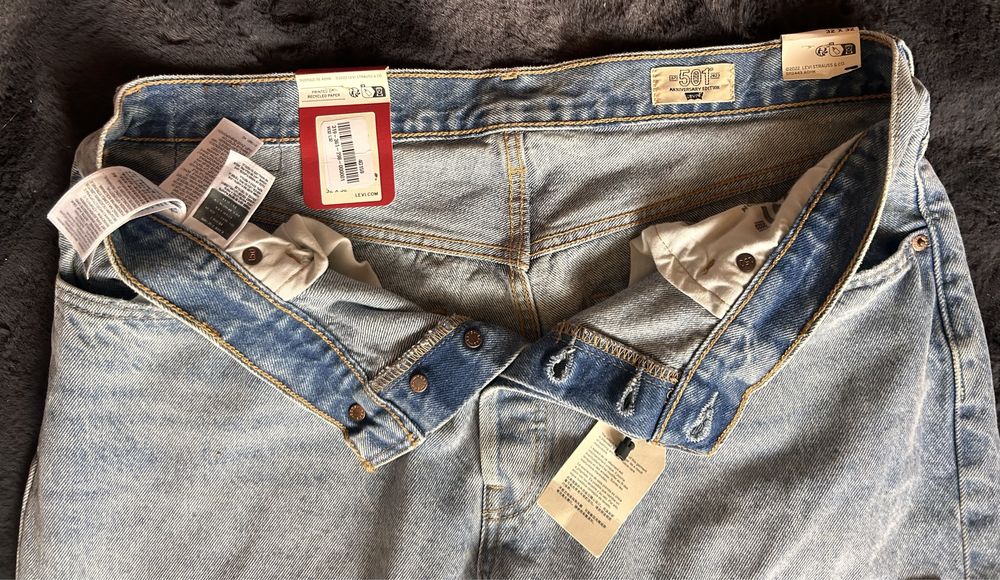 Джинсы Levis 501 150th anniversary edition 90s