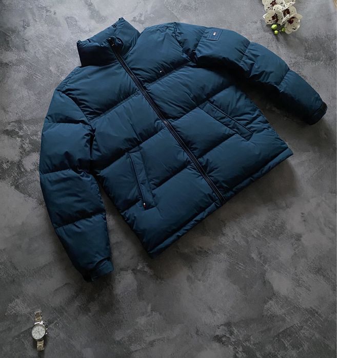 Зимний дутый пуховик Tommy Hilfiger мужской оригинал