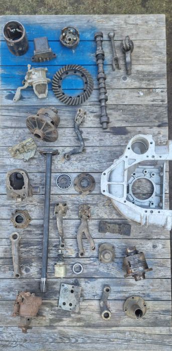 Комплектуючі шестерні роздатки Газ 69