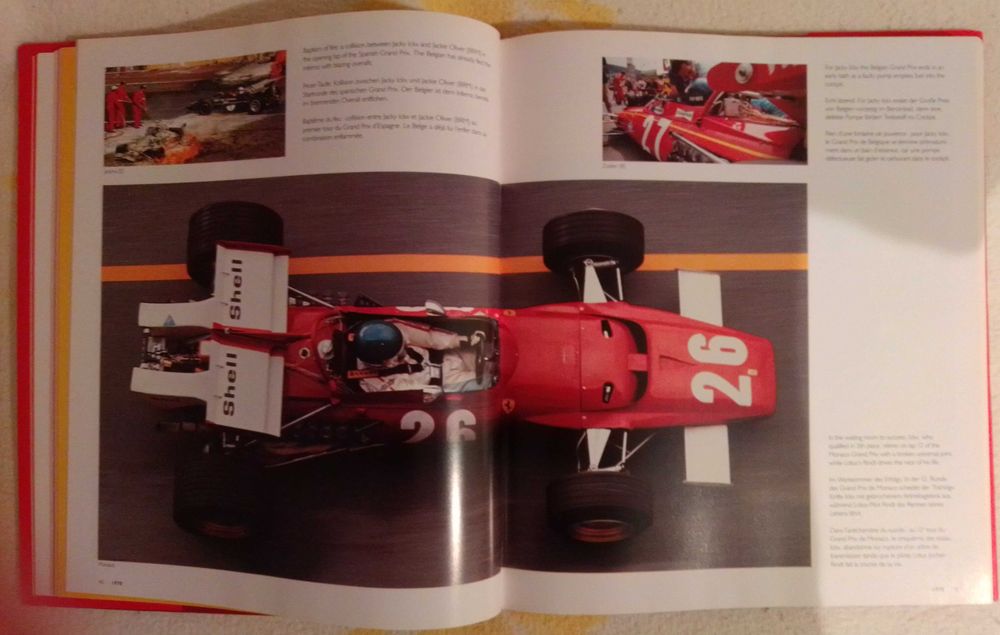 Livro FERRARI, Fascination FORMULA 1