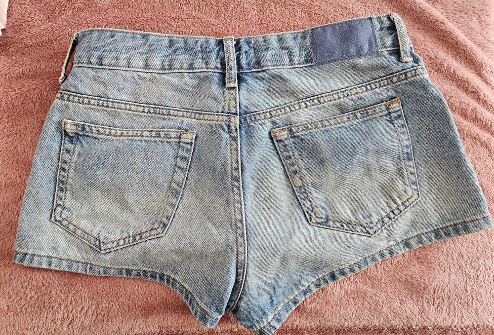 Szorty jeansowe Pull&Bear r. 36/S, bardzo dobry stan