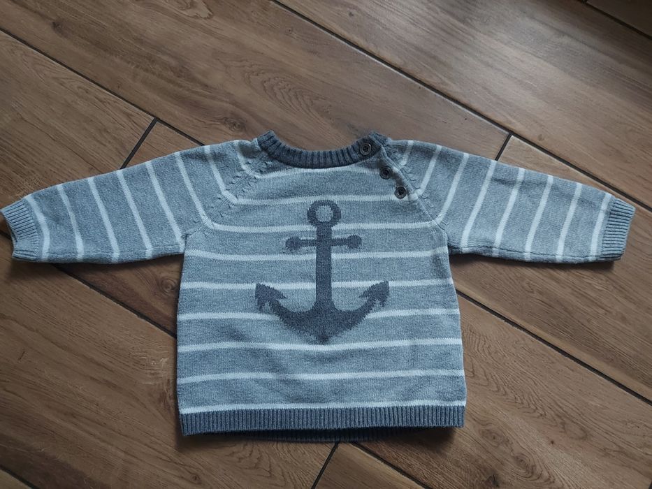 Sweterek chłopięcy h&m 68