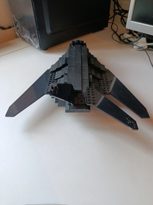 F 117 lego analog stealth aircraft