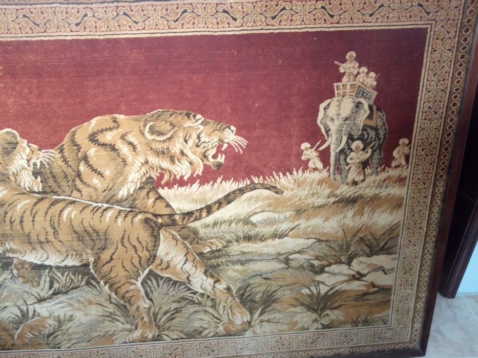 Indian Tiger Tapestry64284095152642121