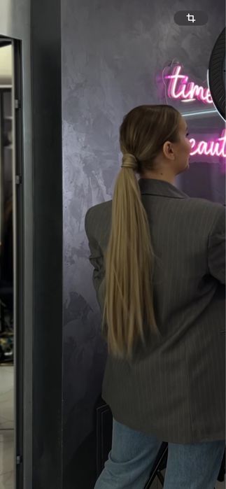 Волосся термо світле