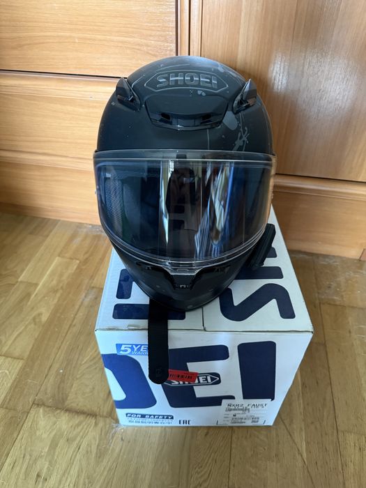 Shoei NXR2 Faust TC-5 + Cardo freecom 4x